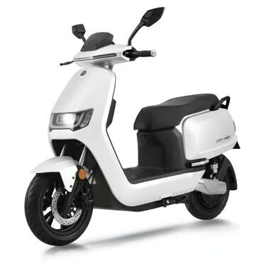 Scooter électrique blanc